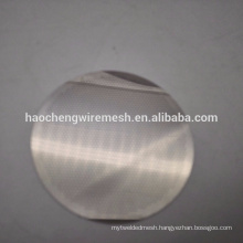 0.2mm thinckness 304 stainless steel filter sheet fine metal etching filter disc